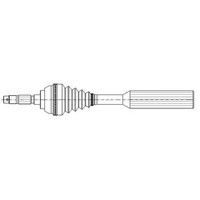 Metelli Antriebswelle Vorne Links FüR Peugeot 206 SchräGheck 2A/C 2E/K