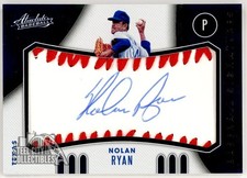 Nolan Ryan 2021 Panini Absolute Baseball Signatures Autograph Card #BMS-NR 04/50