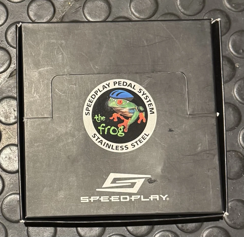 Speedplay The Frog pedals stainless NOS NIB - Imagen 3 de 4