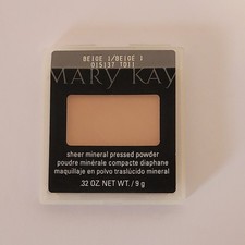Mary Kay Sheer Mineral Pressed Powder BEIGE 1 015137 NOS Discontinued