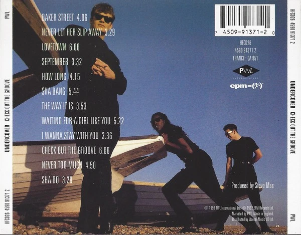 Undercover Check Out the Groove CD UK Pwl 1992 a couple of marks to disc HFCD26 - Bild 2 von 2
