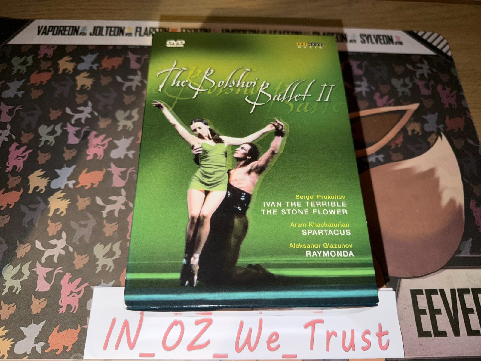 The Bolshoi Ballet 2 - Inc Spartacus, Raymonda... (DVD, 2008, 4-Disc Box Set)