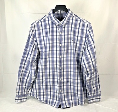 Vineyard Vines Whale Shirt by Shep & Ian Mens Size Large Button Down Slim Fit