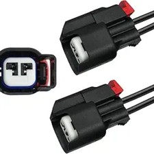 16AWG Wheel Speed Sensor Connector Pigtail Plug Wiring Harness Replacement, Repl