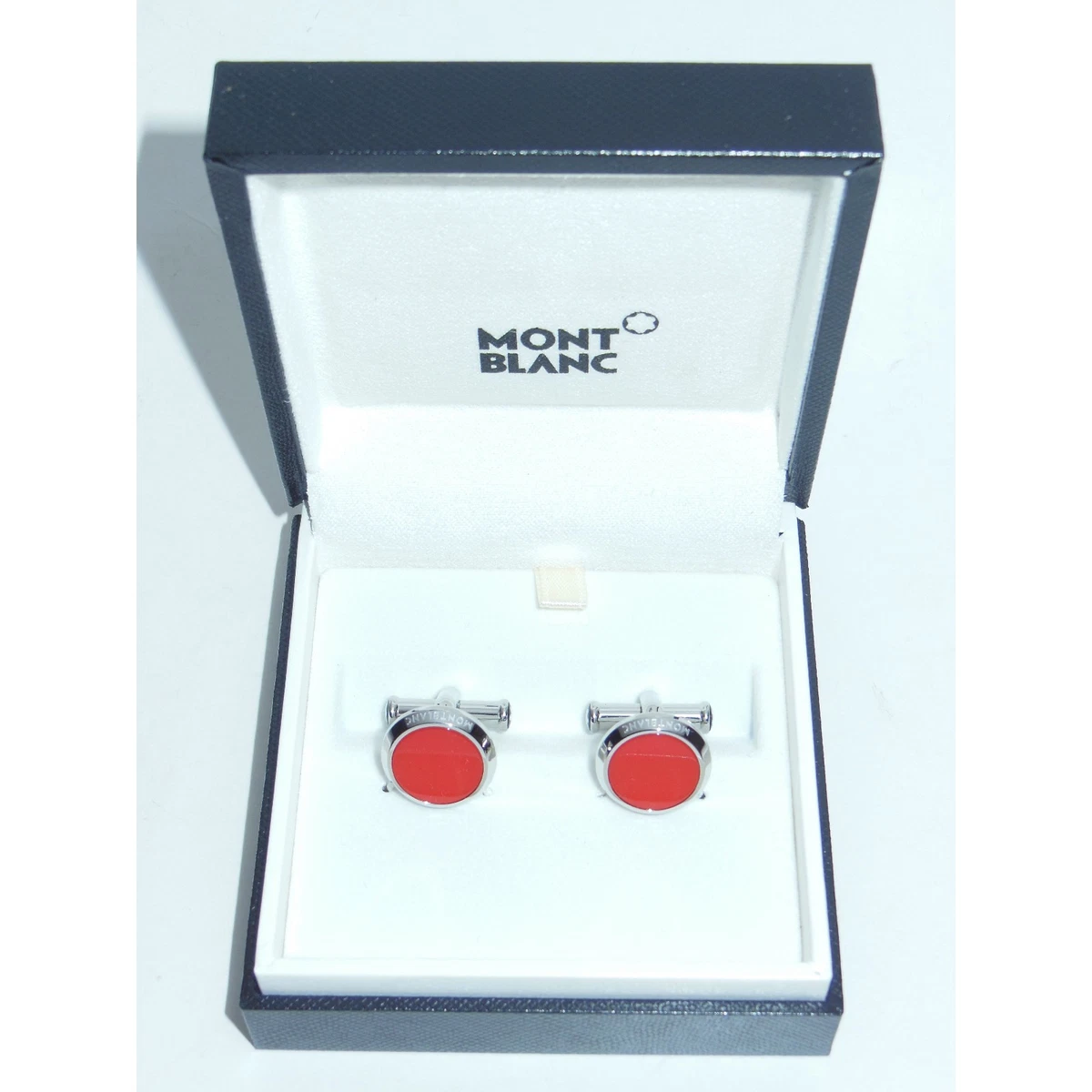 Montblanc Resin Stainless Steel Cufflinks for Men for sale | eBay