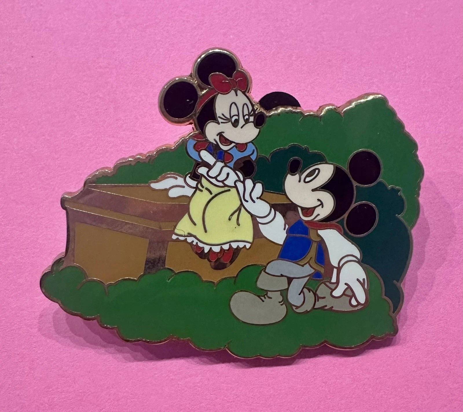 Disney Couples Mickey & Minnie Mouse as Snow White & Prince Charming 2008 Pin