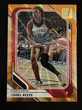 2026 Panini Donruss WNBA Angel Reese #47 Orange Laser 66/299 Atlanta Dream