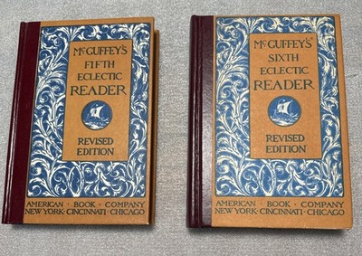 Vintage McGuffey's Fifth/ Sixth Eclectic Reader Revised Edition HC 1920/21