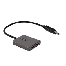 StarTech.com DP to Dual HDMI MST HUB Dual HDMI 4K 60Hz DisplayPort Multi Monitor
