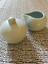 Nigella Lawson + Sebastian Conran Living Kitchen Blue Jug+ Sugar Bowl VGC