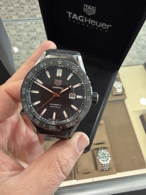 Tag Heuer Connected Calibre 5 Automatic Men s Watch Titanium Box Papers Awbf2a80