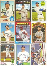100 CARD KEVIN PILLAR BASEBALL CARD LOT
