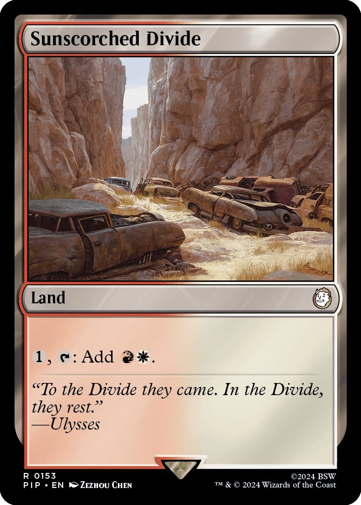 Sunscorched Divide [PIP - 153] NM