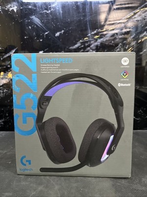 ¥ Logitech G522 Lightspeed Wireless Gaming Headset - Black (981-001491)