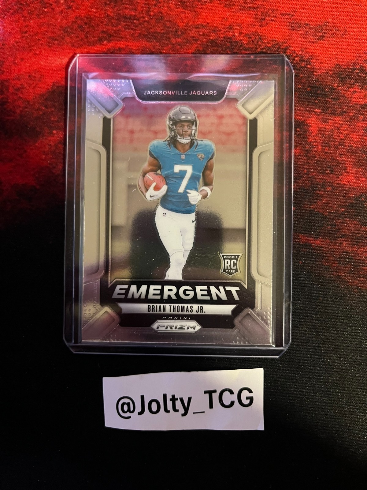 2024 Panini Prizm - Emergent Brian Thomas Jr. #12 (RC)