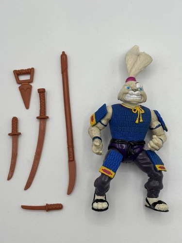 1989 Teenage Mutant Ninja Turtles Usagi Yojimbo Near Complete Action Figure