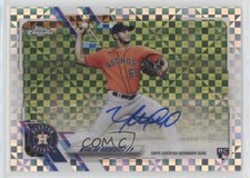 2021 Topps Chrome Update Target X-Fractor 85/125 Nivaldo Rodriguez Auto 03j5