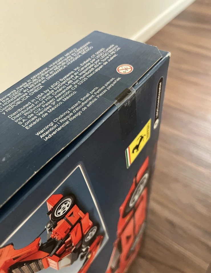 LEGO Creator Expert: Ferrari F40 (10248) Nuevo Precintado En Caja Retirado Foto 3 de 4