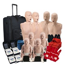 PRESTAN 2 Female CPR Manikin, 2 Male, and 4 Infant CPR Manikin Training Kit, MS