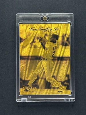1995 Select Certified Edition Gold Team Ken Griffey Jr #1  HOF SSP