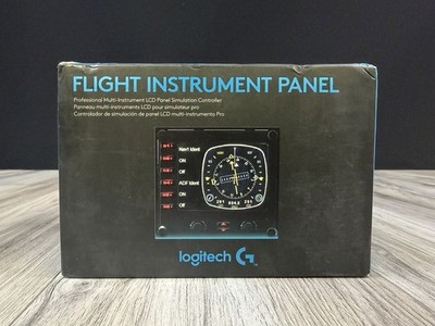 Logitech Flight Instrument Panel 945-000027 USB Flight Simulator NEW Sealed