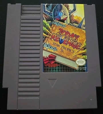 Star Tropics II Zoda's Revenge Nintendo NES Cartridge Only Tested Working