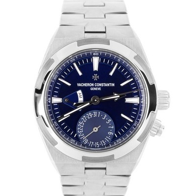Vacheron Constantin Overseas Dual Time Steel Blue 41mm 7900V/110A-B334 Watch