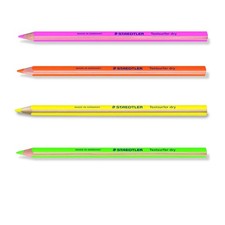 Staedtler Textsurfer Highlighter Pencils Pack of 4 by Colour or Mixed Set