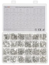 Electrical Wire Connectors, 410 PCS AWG 22-16 16-14 12-10 Gauge Non-Insulated