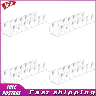 Hat Organizer for 7 Baseball Caps Hat Rack Hat Storage Display Holder (Clear)