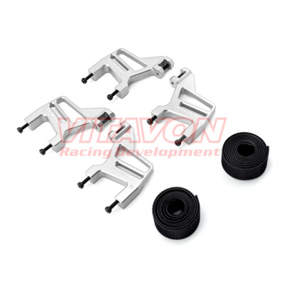 Vitavon CNC Aluminum #7075 Battery Holder For XRT 1/5 (Bleu/Blue) – La - Foto 5