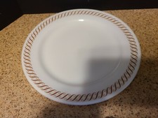Pyrex Regency Brown 10 1/2" Restaurantware Dinner Plate