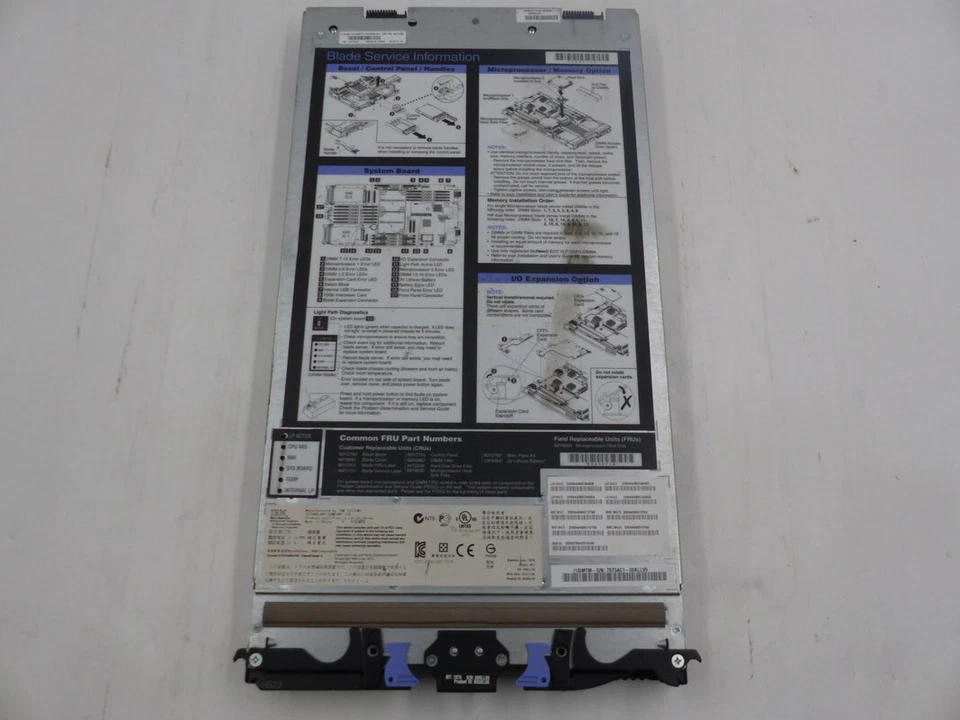 IBM 7875PCG HS23 BLADECENTER SERVER CPU 1 INTEL XEON E5-2603 1.80GHZ RAM16GB - Image 3 of 4