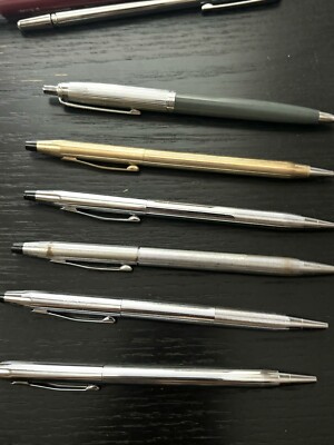 Vintage cross pen lot Plus Paper Mate Fountain Pen