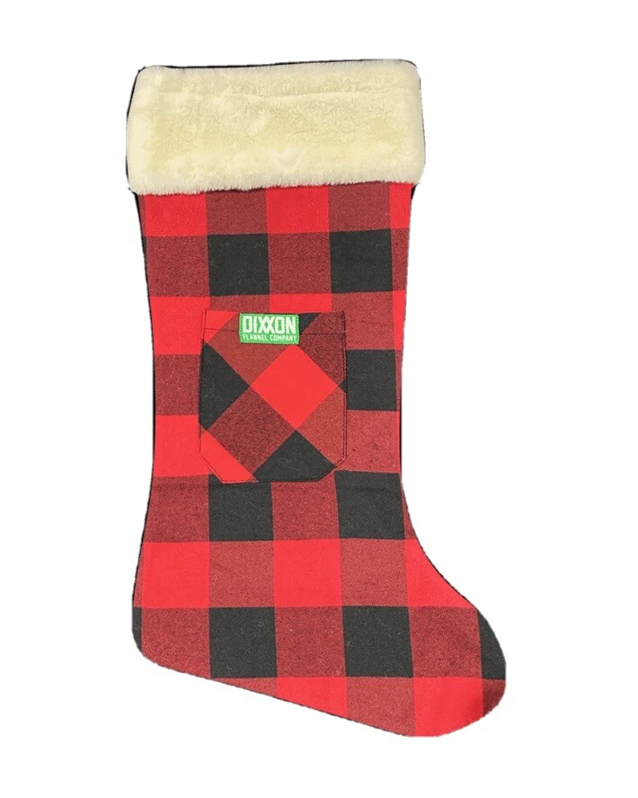 Sold out  DIXXON FLANNEL CO. REDRUM CHRISTMAS STOCKING NEW XMAS THE SHINING!!