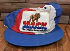Vintage Mack Trucks USA Advertising Louisville Snapback Adjustable Trucker Hat