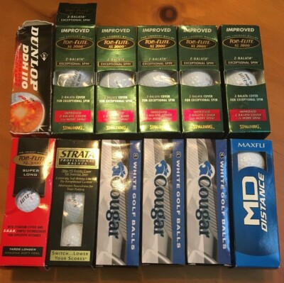 BRAND NEW 35 Golf Balls Assorted Makes !!!!