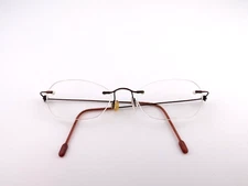 Marchon Airlock Eyeglasses Frames Only, 135 mm, Red