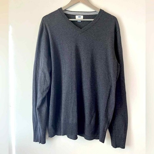 navy v-strped sweater main image 1
