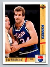 1991-92 Upper Deck Bill Wennington #399 Sacramento Kings