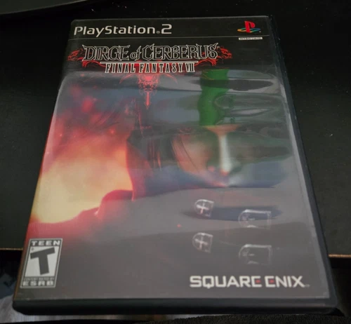 PS2 - GAME - DIRGE OF CERBERUS - FINAL FANTASY VII (7)  (case + game+ manual)