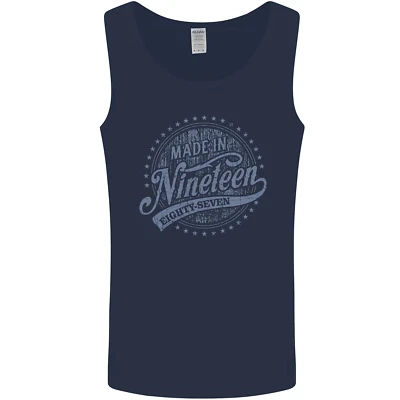 Distressed 38. Geburtstag Made In 1988 Herren Weste Tanktop - Bild 1 von 2