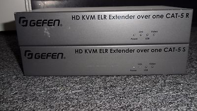 Gefen EXT-HDKVM-ELR HD KVM ELR Extender for HDMI and USB over One CAT5