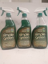 3 Three Simple Green Industrial Cleaner Degreaser Non- Toxic Formula Sprays