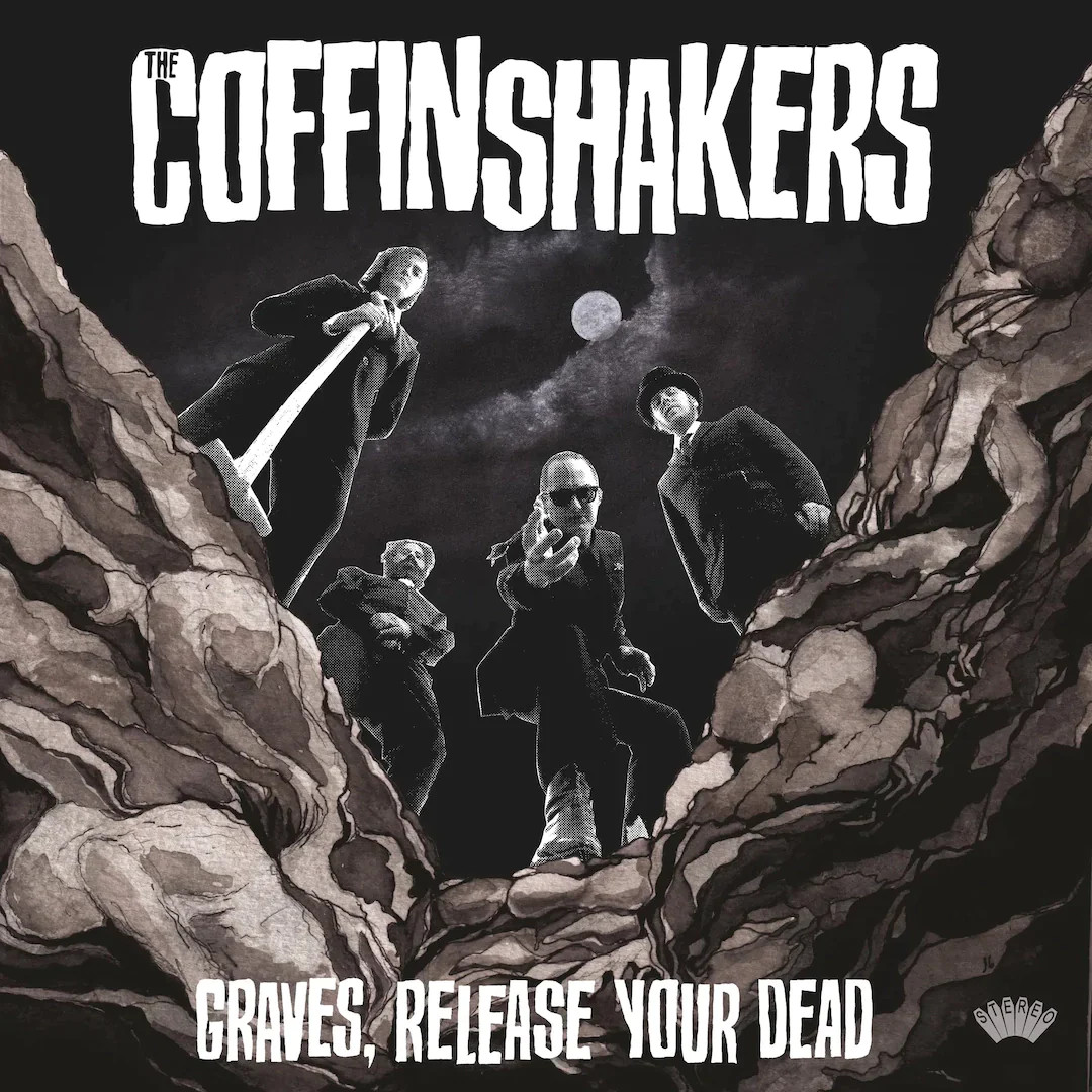 The Coffinshakers - Graves, выпустите свой НОВЫЙ запечатанный LP-альбом Dead [на красном виниле]