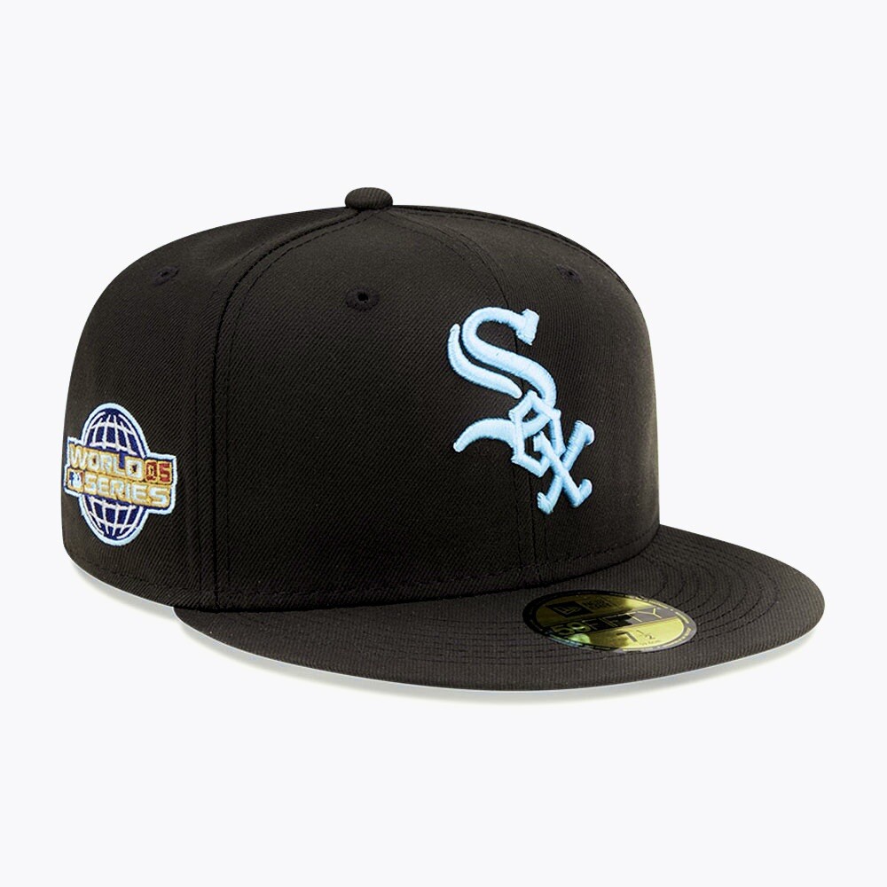 NWT! New Era 59FIFTY Chicago White Sox Cloud Under 2005 World
