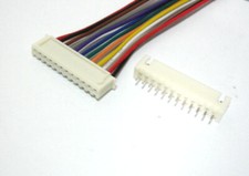 12P JST XH female connector housing adapter 30cm wire cable male PCB header x 10