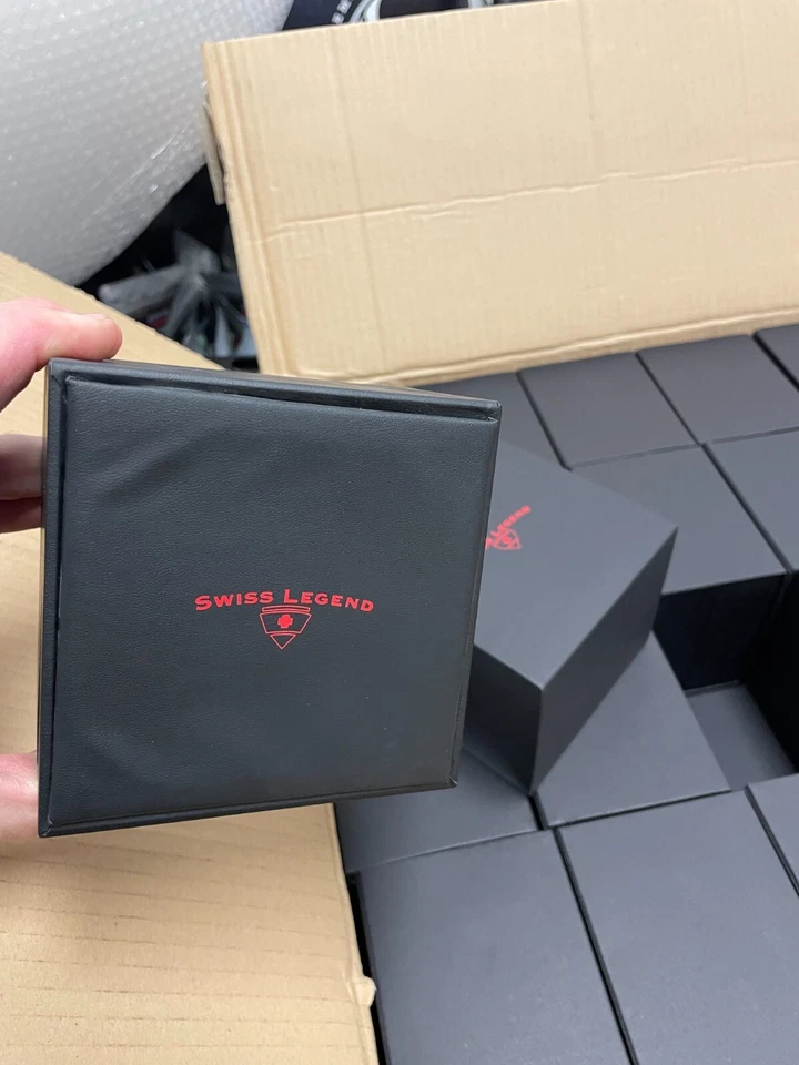 FULL CASE OF SWISS LEGEND WATCH BOXES - 60 BOXES PER CASE!! - Image 2 of 4