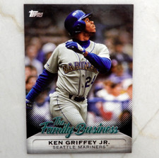 Ken Griffey Jr 2019 Topps Update The Family Business #FB1 BLACK Parallel  /299