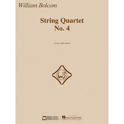 String Quartet No. 4 E.B. Marks Series Composed by William Bolcom